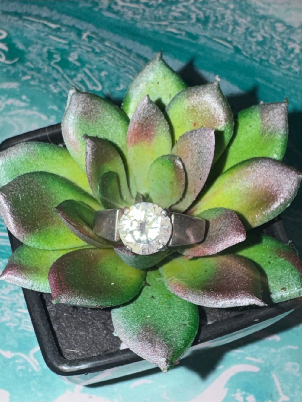 Classic Solitaire CZ Silver Ring